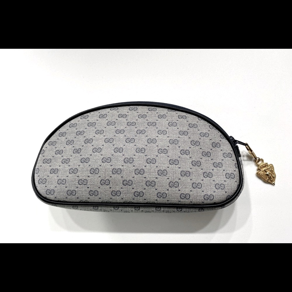 Authentic 💯Gucci blue Monogram cosmetic Bag! - Picture 7 of 16